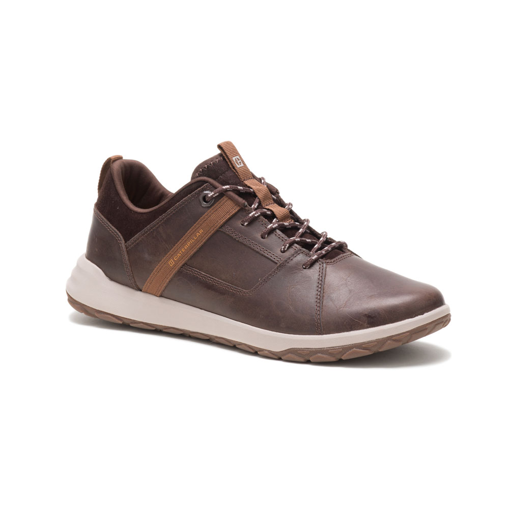 Caterpillar Shoes Pakistan - Caterpillar Quest Mod Mens Casual Shoes Coffee (728591-DSN)